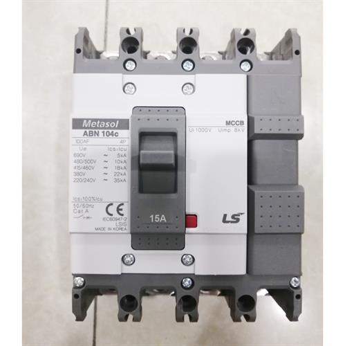 MCCB LS 4P 15A 22kA ( ABN104c )